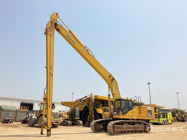 2008 Komatsu PC600-7 Long Reach Tracked Excavator - Excavadora de cadenas: foto 2 2008 Komatsu PC600-7 Long Reach Tracked Excavator - Excavadora de cadenas: foto 2
