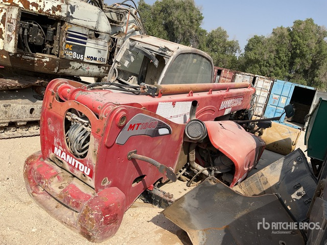 2009 Manitou MRT1840 (Inoperable) Telehandler - Manipulador telescópico: foto 4 2009 Manitou MRT1840 (Inoperable) Telehandler - Manipulador telescópico: foto 4
