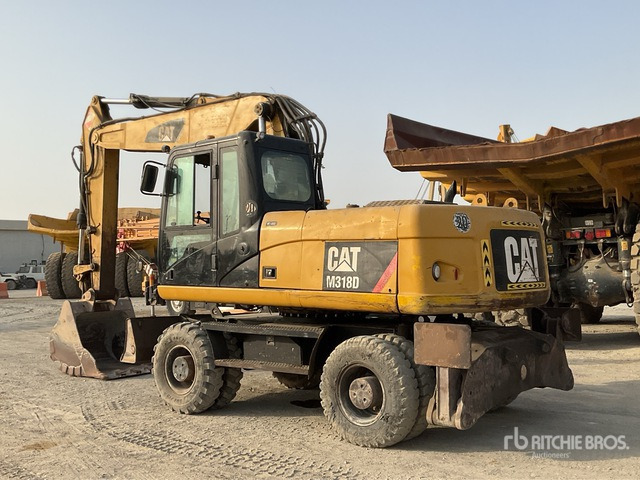 2012 Cat M318D - Excavadora de ruedas: foto 4 2012 Cat M318D - Excavadora de ruedas: foto 4