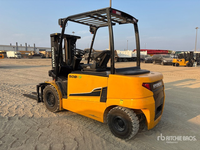 2019 Hyundai 50B-9 5 ton Electric Forklift - Carretilla elevadora eléctrica: foto 2 2019 Hyundai 50B-9 5 ton Electric Forklift - Carretilla elevadora eléctrica: foto 2