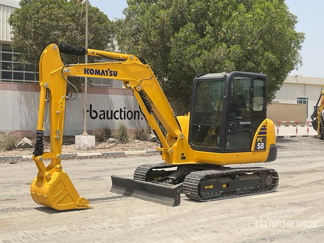 2022 Komatsu PC58-8 Mini Excavator: <6.6t - Miniexcavadora: foto 1 2022 Komatsu PC58-8 Mini Excavator: <6.6t - Miniexcavadora: foto 1