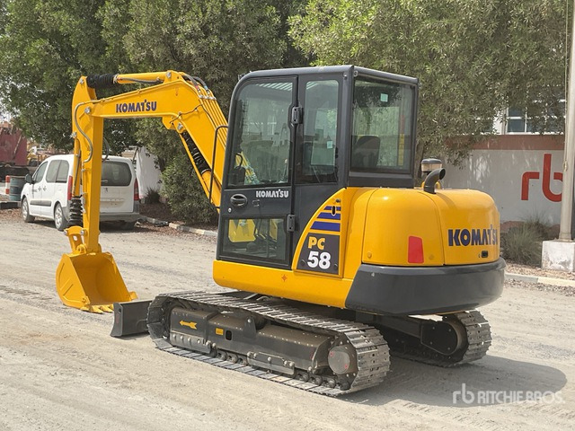 2022 Komatsu PC58-8 Mini Excavator: <6.6t - Miniexcavadora: foto 4 2022 Komatsu PC58-8 Mini Excavator: <6.6t - Miniexcavadora: foto 4
