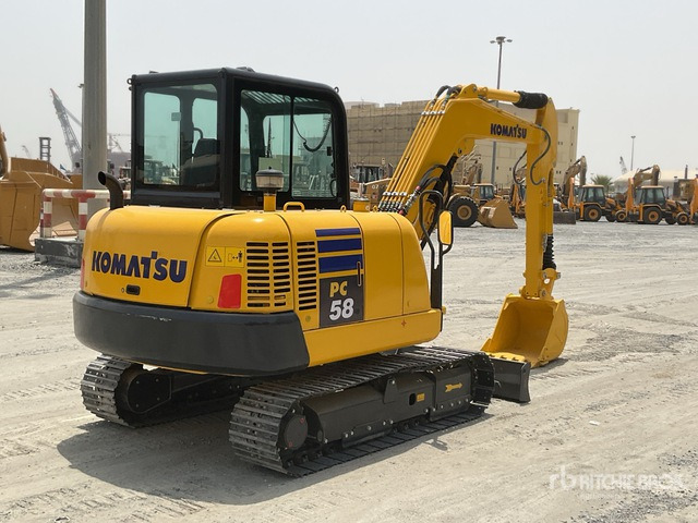2022 Komatsu PC58-8 Mini Excavator: <6.6t - Miniexcavadora: foto 4 2022 Komatsu PC58-8 Mini Excavator: <6.6t - Miniexcavadora: foto 4