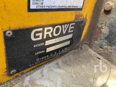 GROVE RT600E 50 ton 4x4x4 - Grúa para terrenos difíciles: foto 5 GROVE RT600E 50 ton 4x4x4 - Grúa para terrenos difíciles: foto 5