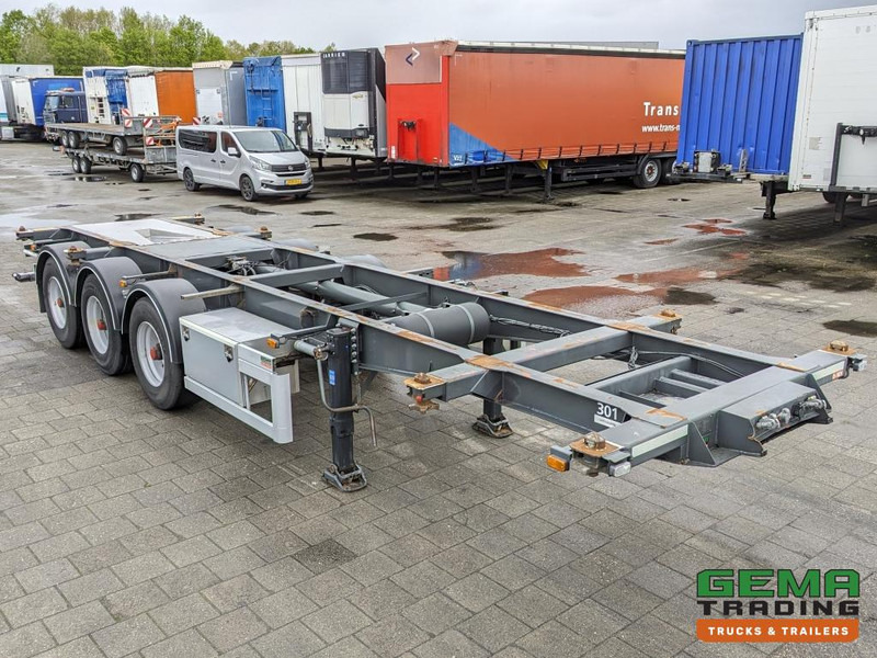 Burg BPO 12-27 3-Assen BPW ADR EX/II EX/III FL OX AT - Trommelremmen - 20/30FT TankChassis - RVS Driptray/Toolbox (O1824) - Semirremolque portacontenedore/ Intercambiable: foto 3 Burg BPO 12-27 3-Assen BPW ADR EX/II EX/III FL OX AT - Trommelremmen - 20/30FT TankChassis - RVS Driptray/Toolbox (O1824) - Semirremolque portacontenedore/ Intercambiable: foto 3