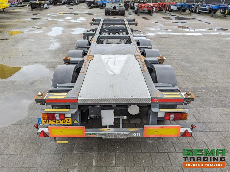 Burg BPO 12-27 3-Assen BPW ADR EX/II EX/III FL OX AT - Trommelremmen - 20/30FT TankChassis - RVS Driptray/Toolbox (O1824) - Semirremolque portacontenedore/ Intercambiable: foto 5 Burg BPO 12-27 3-Assen BPW ADR EX/II EX/III FL OX AT - Trommelremmen - 20/30FT TankChassis - RVS Driptray/Toolbox (O1824) - Semirremolque portacontenedore/ Intercambiable: foto 5