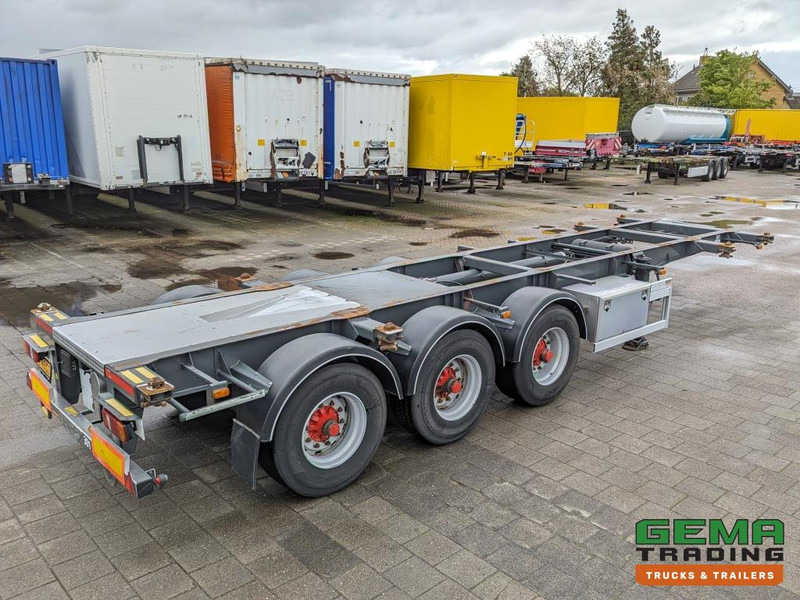 Burg BPO 12-27 3-Assen BPW ADR EX/II EX/III FL OX AT - Trommelremmen - 20/30FT TankChassis - RVS Driptray/Toolbox (O1824) - Semirremolque portacontenedore/ Intercambiable: foto 1 Burg BPO 12-27 3-Assen BPW ADR EX/II EX/III FL OX AT - Trommelremmen - 20/30FT TankChassis - RVS Driptray/Toolbox (O1824) - Semirremolque portacontenedore/ Intercambiable: foto 1
