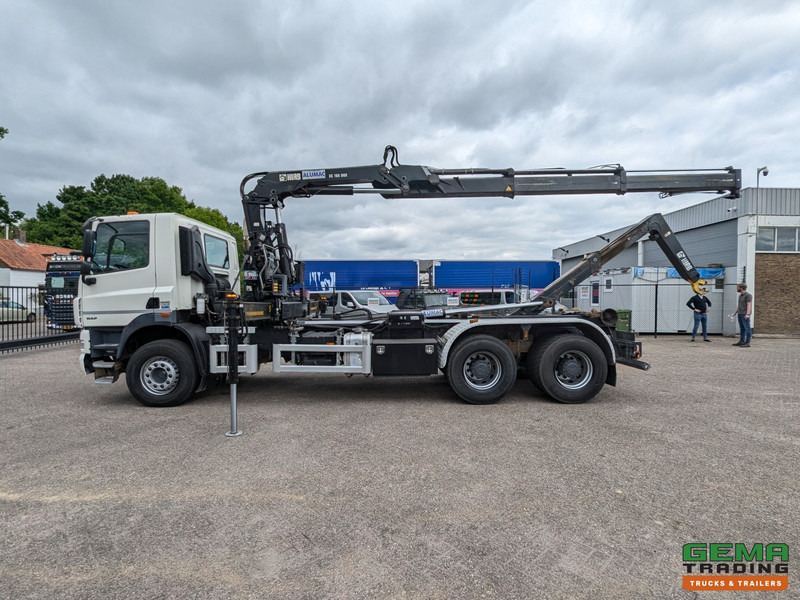 DAF CF85.410 6x4 Dagcab Euro5 EEV - Hiab Haakarm + Hiab 166E-2 DUO - Vangmuil - Camión multibasculante, Camión grúa: foto 5 DAF CF85.410 6x4 Dagcab Euro5 EEV - Hiab Haakarm + Hiab 166E-2 DUO - Vangmuil - Camión multibasculante, Camión grúa: foto 5
