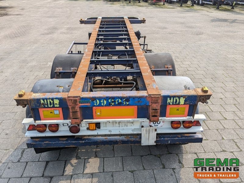 Flandria OP 20V 2A 2-Assen ROR - DrumBrakes - Leaf Suspension - 20FT (O1871) - Semirremolque portacontenedore/ Intercambiable: foto 5 Flandria OP 20V 2A 2-Assen ROR - DrumBrakes - Leaf Suspension - 20FT (O1871) - Semirremolque portacontenedore/ Intercambiable: foto 5