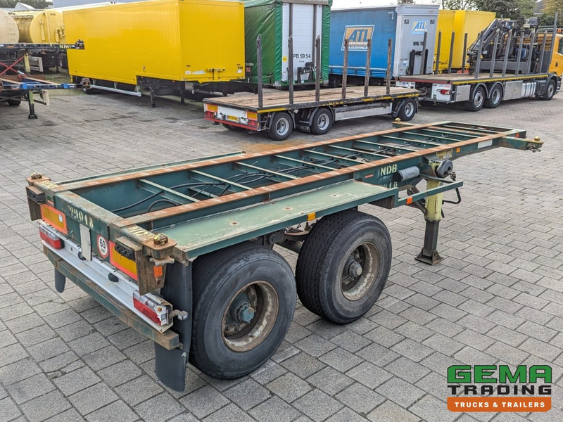 Flandria OP 20V 2A 2-Assen ROR - DrumBrakes - Steel Suspension - 20FT (O1980) - Semirremolque portacontenedore/ Intercambiable: foto 1 Flandria OP 20V 2A 2-Assen ROR - DrumBrakes - Steel Suspension - 20FT (O1980) - Semirremolque portacontenedore/ Intercambiable: foto 1