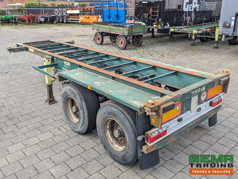 Flandria OP 20V 2A 2-Assen ROR - DrumBrakes - Steel Suspension - 20FT (O1980) - Semirremolque portacontenedore/ Intercambiable: foto 2 Flandria OP 20V 2A 2-Assen ROR - DrumBrakes - Steel Suspension - 20FT (O1980) - Semirremolque portacontenedore/ Intercambiable: foto 2
