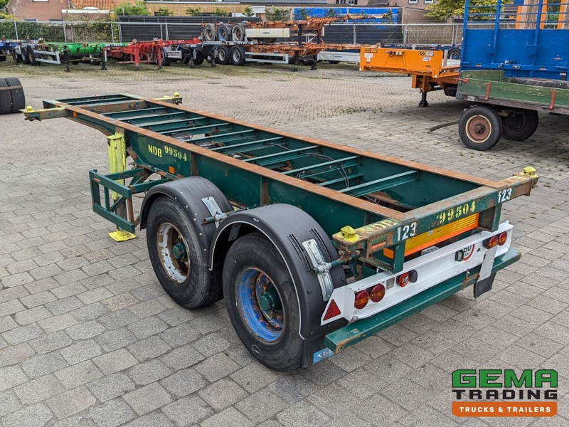 Flandria OP CC 2A 2-Assen ROR DrumBrakes - Steel Suspension - 3110KG - 20FT (O1915) - Semirremolque portacontenedore/ Intercambiable: foto 2 Flandria OP CC 2A 2-Assen ROR DrumBrakes - Steel Suspension - 3110KG - 20FT (O1915) - Semirremolque portacontenedore/ Intercambiable: foto 2