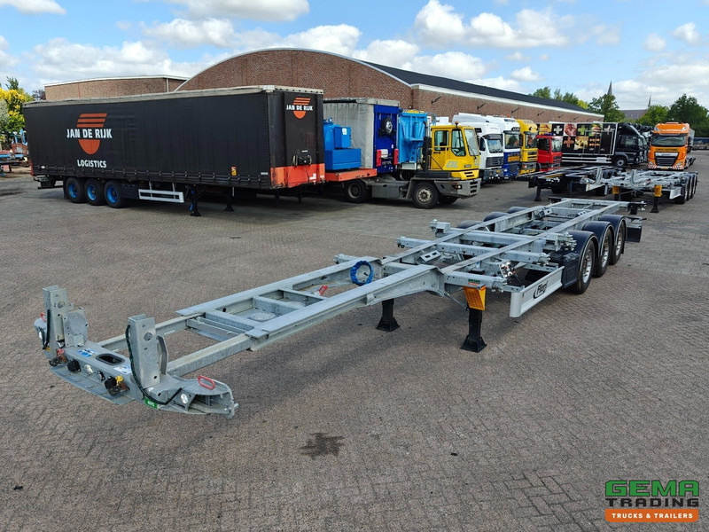 Fliegl SDS01 3-Assen SAF - LiftAs - Schijfremmen - Alle Aansluitingen - Gegalvaniseerd - Kop/KontSchuiver - Ongebruikt! - Semirremolque portacontenedore/ Intercambiable: foto 2 Fliegl SDS01 3-Assen SAF - LiftAs - Schijfremmen - Alle Aansluitingen - Gegalvaniseerd - Kop/KontSchuiver - Ongebruikt! - Semirremolque portacontenedore/ Intercambiable: foto 2