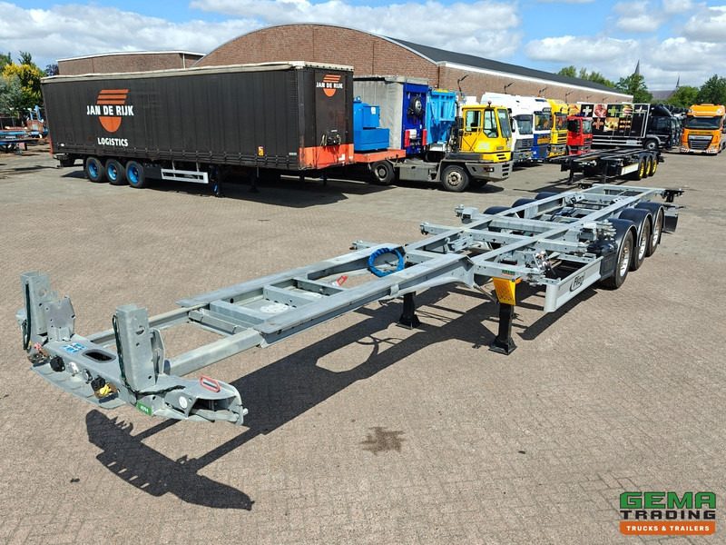 Fliegl SDS01 3-Assen SAF - LiftAs - Schijfremmen - Alle Aansluitingen - Gegalvaniseerd - Kop/KontSchuiver - Ongebruikt! - Semirremolque portacontenedore/ Intercambiable: foto 1 Fliegl SDS01 3-Assen SAF - LiftAs - Schijfremmen - Alle Aansluitingen - Gegalvaniseerd - Kop/KontSchuiver - Ongebruikt! - Semirremolque portacontenedore/ Intercambiable: foto 1