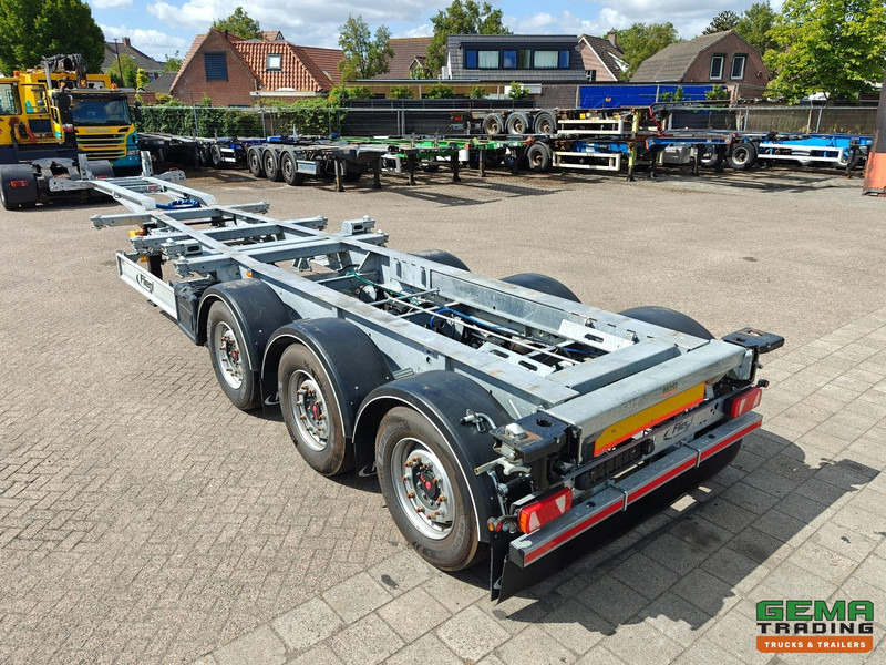 Fliegl SDS01 3-Assen SAF - LiftAs - Schijfremmen - Alle Aansluitingen - Gegalvaniseerd - Kop/KontSchuiver - Ongebruikt! - Semirremolque portacontenedore/ Intercambiable: foto 3 Fliegl SDS01 3-Assen SAF - LiftAs - Schijfremmen - Alle Aansluitingen - Gegalvaniseerd - Kop/KontSchuiver - Ongebruikt! - Semirremolque portacontenedore/ Intercambiable: foto 3
