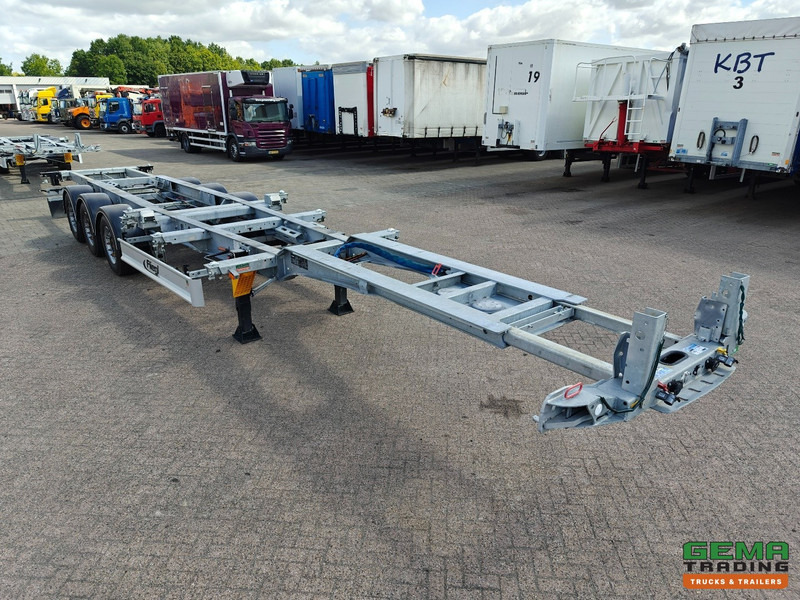 Fliegl SDS01 3-Assen SAF - LiftAs - Schijfremmen - Alle Aansluitingen - Gegalvaniseerd - Kop/KontSchuiver - Ongebruikt! - Semirremolque portacontenedore/ Intercambiable: foto 4 Fliegl SDS01 3-Assen SAF - LiftAs - Schijfremmen - Alle Aansluitingen - Gegalvaniseerd - Kop/KontSchuiver - Ongebruikt! - Semirremolque portacontenedore/ Intercambiable: foto 4