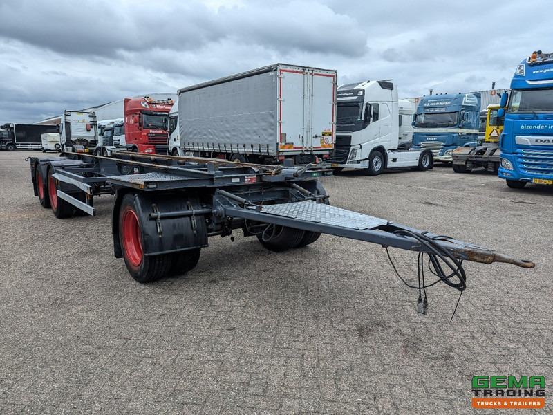 GS AC 2800 N 3-Assen BPW - ContainerAanhanger 7.10m - Blad Geveerd - Trommelremmen - Dubbellucht - Remolque portacontenedore/ Intercambiable: foto 3 GS AC 2800 N 3-Assen BPW - ContainerAanhanger 7.10m - Blad Geveerd - Trommelremmen - Dubbellucht - Remolque portacontenedore/ Intercambiable: foto 3