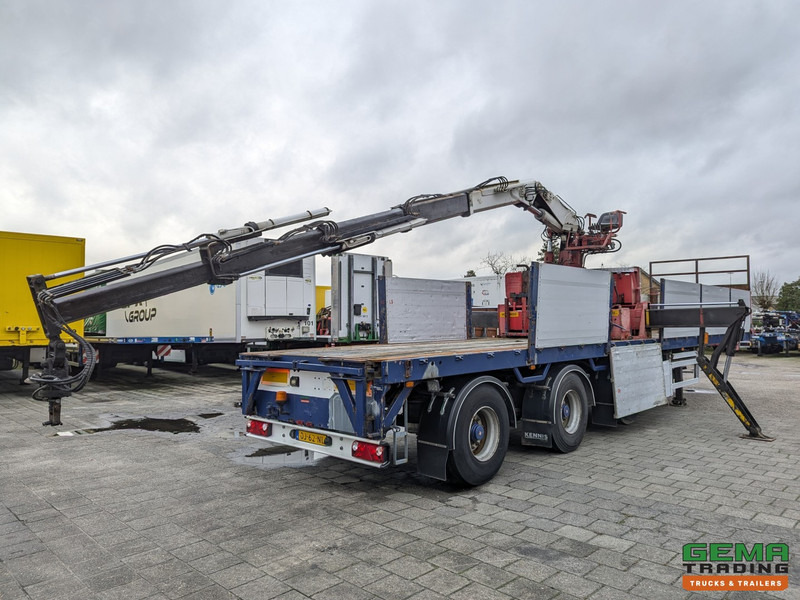 Kennis TPD.348.R-B Kennis R-24 Rollerkraan - 3-Assen SAF - 2-StuurAssen Trommelremmen 11/2025APK - Semirremolque plataforma/ Caja abierta: foto 2 Kennis TPD.348.R-B Kennis R-24 Rollerkraan - 3-Assen SAF - 2-StuurAssen Trommelremmen 11/2025APK - Semirremolque plataforma/ Caja abierta: foto 2