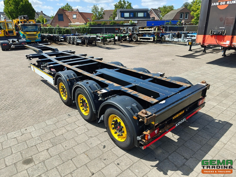 Kögel PORT 40 SIMPLEX 20 3-Assen SAF - Schijfremmen - 2x20FT/30FT/40FT - Achterschuiver - Semirremolque portacontenedore/ Intercambiable: foto 3 Kögel PORT 40 SIMPLEX 20 3-Assen SAF - Schijfremmen - 2x20FT/30FT/40FT - Achterschuiver - Semirremolque portacontenedore/ Intercambiable: foto 3