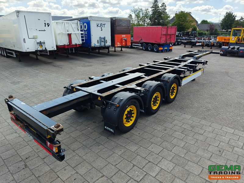 Kögel PORT 40 SIMPLEX 20 3-Assen SAF - Schijfremmen - 2x20FT/30FT/40FT - Achterschuiver - Semirremolque portacontenedore/ Intercambiable: foto 2 Kögel PORT 40 SIMPLEX 20 3-Assen SAF - Schijfremmen - 2x20FT/30FT/40FT - Achterschuiver - Semirremolque portacontenedore/ Intercambiable: foto 2
