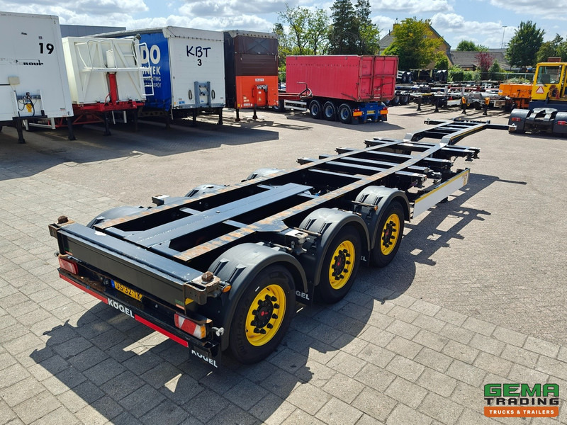 Kögel PORT 40 SIMPLEX 20 3-Assen SAF - Schijfremmen - 2x20FT/30FT/40FT - Achterschuiver - Semirremolque portacontenedore/ Intercambiable: foto 5 Kögel PORT 40 SIMPLEX 20 3-Assen SAF - Schijfremmen - 2x20FT/30FT/40FT - Achterschuiver - Semirremolque portacontenedore/ Intercambiable: foto 5
