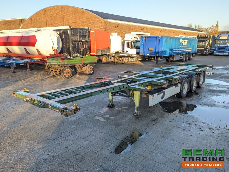 Krone SD 27 3-Assen BPW Backslider - DrumBrakes - 20 2x20FT/30/40FT - 10+ Units in Stock (O1931) - Semirremolque portacontenedore/ Intercambiable: foto 2 Krone SD 27 3-Assen BPW Backslider - DrumBrakes - 20 2x20FT/30/40FT - 10+ Units in Stock (O1931) - Semirremolque portacontenedore/ Intercambiable: foto 2
