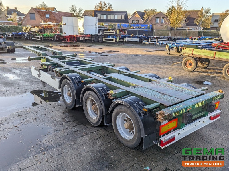 Krone SD 27 3-Assen BPW Backslider - DrumBrakes - 20 2x20FT/30/40FT - 10+ Units in Stock (O1931) - Semirremolque portacontenedore/ Intercambiable: foto 4 Krone SD 27 3-Assen BPW Backslider - DrumBrakes - 20 2x20FT/30/40FT - 10+ Units in Stock (O1931) - Semirremolque portacontenedore/ Intercambiable: foto 4