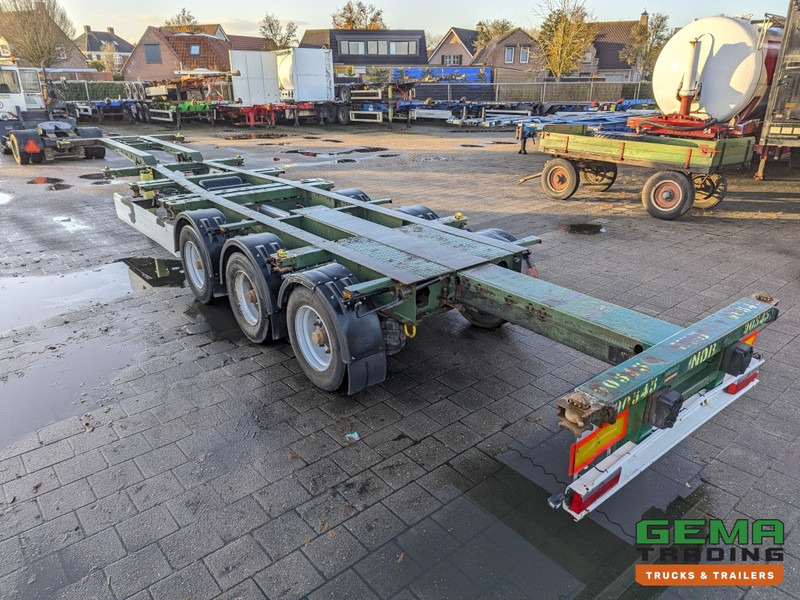 Krone SD 27 3-Assen BPW Backslider - DrumBrakes - 20 2x20FT/30/40FT - 10+ Units in Stock (O1931) - Semirremolque portacontenedore/ Intercambiable: foto 5 Krone SD 27 3-Assen BPW Backslider - DrumBrakes - 20 2x20FT/30/40FT - 10+ Units in Stock (O1931) - Semirremolque portacontenedore/ Intercambiable: foto 5