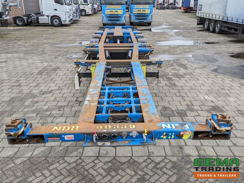 Semirremolque portacontenedore/ Intercambiable Krone SD 27 3-Assen BPW DrumBrakes - 5280kg - 1x 20FT 2x 20FT 30FT 40FT (O1867): foto 9 Semirremolque portacontenedore/ Intercambiable Krone SD 27 3-Assen BPW DrumBrakes - 5280kg - 1x 20FT 2x 20FT 30FT 40FT (O1867): foto 9