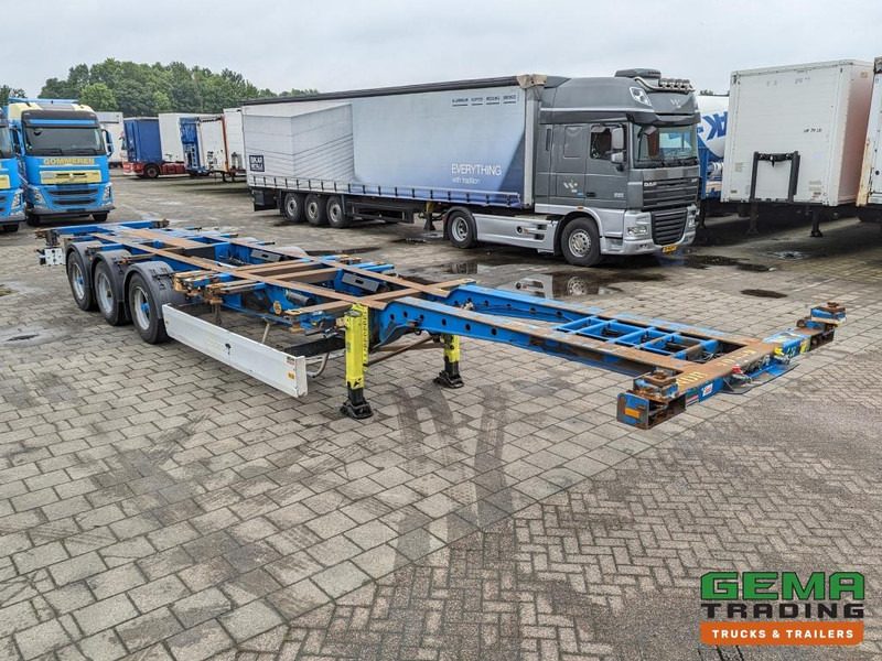 Semirremolque portacontenedore/ Intercambiable Krone SD 27 3-Assen BPW DrumBrakes - 5280kg - 1x 20FT 2x 20FT 30FT 40FT (O1867): foto 8 Semirremolque portacontenedore/ Intercambiable Krone SD 27 3-Assen BPW DrumBrakes - 5280kg - 1x 20FT 2x 20FT 30FT 40FT (O1867): foto 8