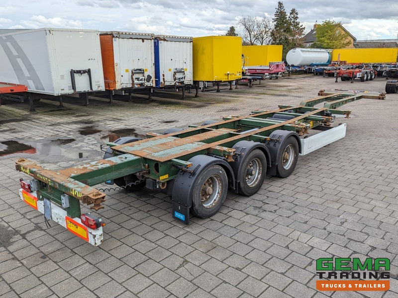 Krone SD 27 3-Assen BPW RearSlider - DrumBrakes - 5280kg - 07/2024APK (O1779) - Semirremolque portacontenedore/ Intercambiable: foto 2 Krone SD 27 3-Assen BPW RearSlider - DrumBrakes - 5280kg - 07/2024APK (O1779) - Semirremolque portacontenedore/ Intercambiable: foto 2
