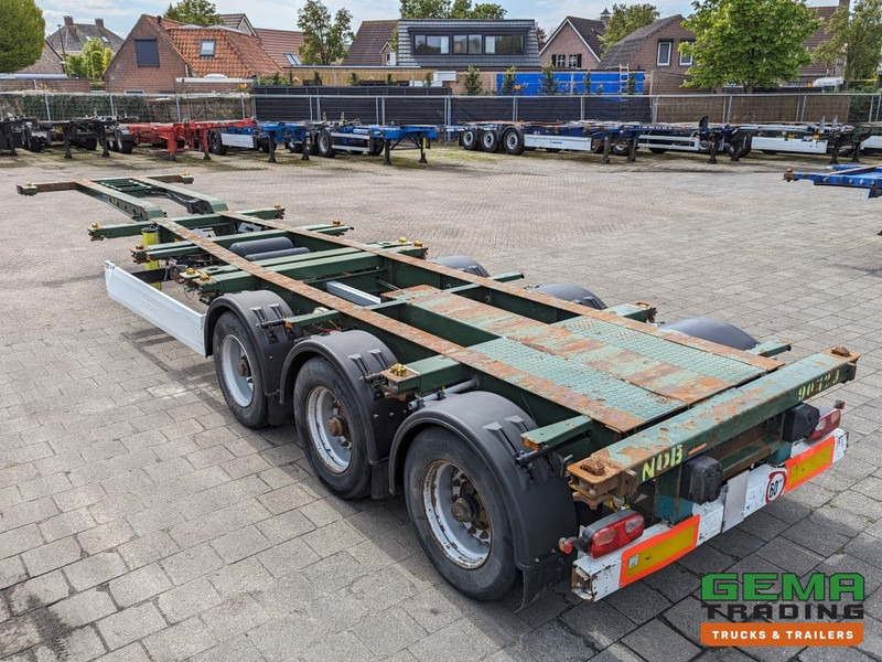 Krone SD 27 3-Assen BPW RearSlider - DrumBrakes - 5280kg (O1852) - Semirremolque portacontenedore/ Intercambiable: foto 3 Krone SD 27 3-Assen BPW RearSlider - DrumBrakes - 5280kg (O1852) - Semirremolque portacontenedore/ Intercambiable: foto 3