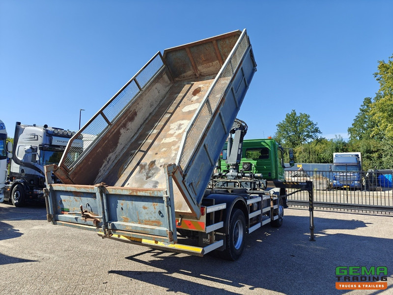 Mercedes-Benz AXOR 1829 AK 4x4 Dagcab Euro5 - Kipper + Terex 105.2 - RadioGrafisch - NaafReductie - Camión volquete, Camión grúa: foto 2 Mercedes-Benz AXOR 1829 AK 4x4 Dagcab Euro5 - Kipper + Terex 105.2 - RadioGrafisch - NaafReductie - Camión volquete, Camión grúa: foto 2