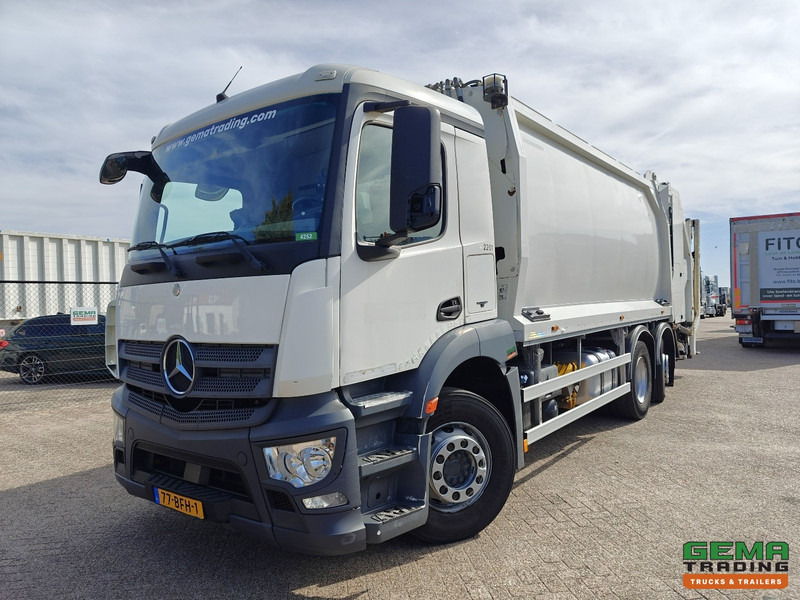 Mercedes-Benz actros 2632 6x2/4 Dagcab Euro6A - Geesink GPMIII 23H25 - Centrale Smering - Camión de basura: foto 1 Mercedes-Benz actros 2632 6x2/4 Dagcab Euro6A - Geesink GPMIII 23H25 - Centrale Smering - Camión de basura: foto 1
