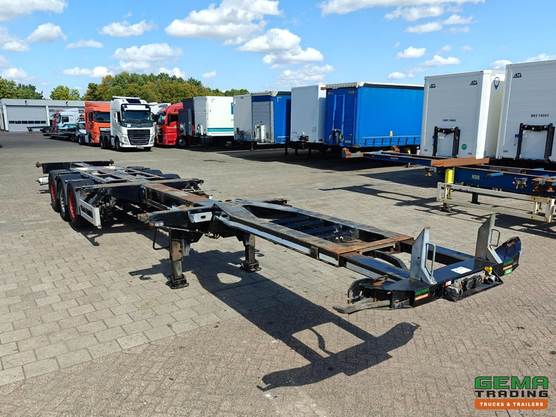 Pacton ET3 3-Assen Valx - MULTI - Schijfremmen - LiftAs - 3x Uitschuifbaar - ADR lekbak - Semirremolque portacontenedore/ Intercambiable: foto 2 Pacton ET3 3-Assen Valx - MULTI - Schijfremmen - LiftAs - 3x Uitschuifbaar - ADR lekbak - Semirremolque portacontenedore/ Intercambiable: foto 2