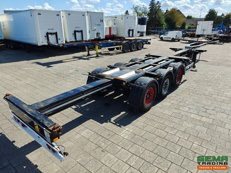 Pacton ET3 3-Assen Valx - MULTI - Schijfremmen - LiftAs - 3x Uitschuifbaar - ADR lekbak - Semirremolque portacontenedore/ Intercambiable: foto 3 Pacton ET3 3-Assen Valx - MULTI - Schijfremmen - LiftAs - 3x Uitschuifbaar - ADR lekbak - Semirremolque portacontenedore/ Intercambiable: foto 3