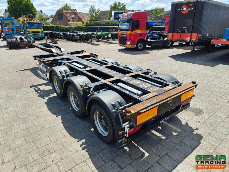 Pacton T3-010 3-Assen SAF - MULTI - Trommelremmen - LiftAs - 3x Uitschuifbaar - 04/2026 APK - Semirremolque portacontenedore/ Intercambiable: foto 3 Pacton T3-010 3-Assen SAF - MULTI - Trommelremmen - LiftAs - 3x Uitschuifbaar - 04/2026 APK - Semirremolque portacontenedore/ Intercambiable: foto 3