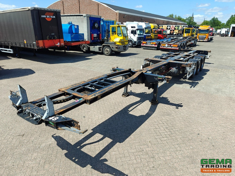 Pacton T3-010 3-Assen SAF - MULTI - Trommelremmen - LiftAs - 3x Uitschuifbaar - 04/2026 APK - Semirremolque portacontenedore/ Intercambiable: foto 4 Pacton T3-010 3-Assen SAF - MULTI - Trommelremmen - LiftAs - 3x Uitschuifbaar - 04/2026 APK - Semirremolque portacontenedore/ Intercambiable: foto 4