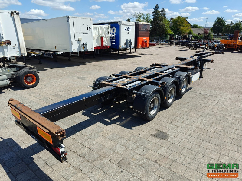 Pacton T3-010 3-Assen SAF - MULTI - Trommelremmen - LiftAs - 3x Uitschuifbaar - 04/2026 APK - Semirremolque portacontenedore/ Intercambiable: foto 2 Pacton T3-010 3-Assen SAF - MULTI - Trommelremmen - LiftAs - 3x Uitschuifbaar - 04/2026 APK - Semirremolque portacontenedore/ Intercambiable: foto 2
