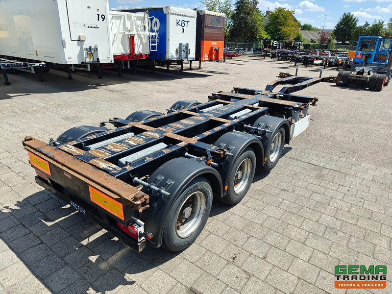 Pacton T3-010 3-Assen SAF - MULTI - Trommelremmen - LiftAs - 3x Uitschuifbaar - 04/2026 APK - Semirremolque portacontenedore/ Intercambiable: foto 1 Pacton T3-010 3-Assen SAF - MULTI - Trommelremmen - LiftAs - 3x Uitschuifbaar - 04/2026 APK - Semirremolque portacontenedore/ Intercambiable: foto 1