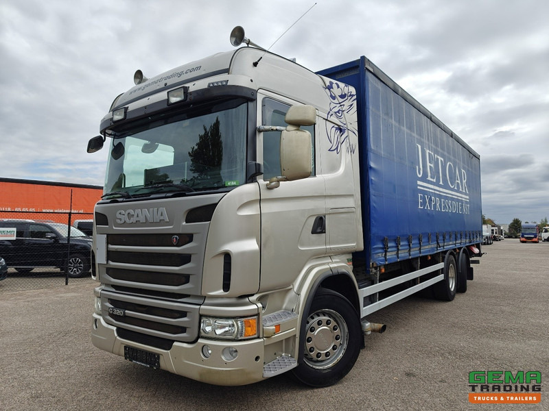 Scania G320 6x2/4 Highline Euro5 - Schuifzeilenbak 8.6m + Laadklep 2000KG - Omvormer 220V - 04/2026 APK - Camión lona: foto 1 Scania G320 6x2/4 Highline Euro5 - Schuifzeilenbak 8.6m + Laadklep 2000KG - Omvormer 220V - 04/2026 APK - Camión lona: foto 1