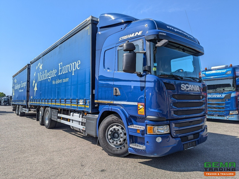 Scania G410 6x2/4 Streamline Euro6 - Retarder + Van Hool 2-Assige Aanhanger - SchuifzeilenCombi - SmartTachoV2 - Camión caja cerrada: foto 2 Scania G410 6x2/4 Streamline Euro6 - Retarder + Van Hool 2-Assige Aanhanger - SchuifzeilenCombi - SmartTachoV2 - Camión caja cerrada: foto 2