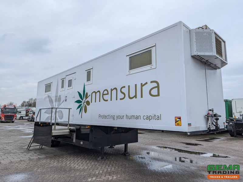 Latre OPF/1SA/19/00 1-Assige KantoorTrailer / MobileHome - Airco's - Toilet - Generator - Standkachel - Semirremolque: foto 2 Latre OPF/1SA/19/00 1-Assige KantoorTrailer / MobileHome - Airco's - Toilet - Generator - Standkachel - Semirremolque: foto 2