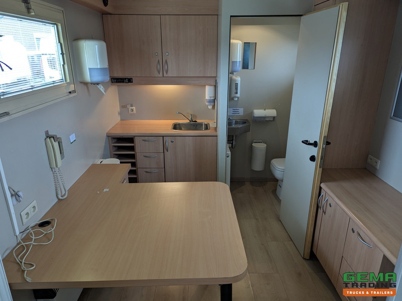 Latre OPF/1SA/19/00 1-Assige KantoorTrailer / MobileHome - Airco's - Toilet - Generator - Standkachel - Semirremolque: foto 5 Latre OPF/1SA/19/00 1-Assige KantoorTrailer / MobileHome - Airco's - Toilet - Generator - Standkachel - Semirremolque: foto 5