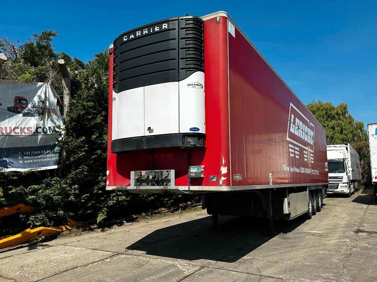Chereau Frigo Carier Maxima 1300 3 axle 7CM Side H2.70 - Semirremolque frigorífico: foto 1 Chereau Frigo Carier Maxima 1300 3 axle 7CM Side H2.70 - Semirremolque frigorífico: foto 1