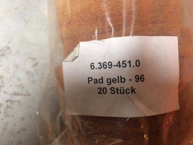 2X Kärcher Pad Yellow-96-20PCS - Barredora cucharón para Maquinaria de limpieza: foto 2 2X Kärcher Pad Yellow-96-20PCS - Barredora cucharón para Maquinaria de limpieza: foto 2