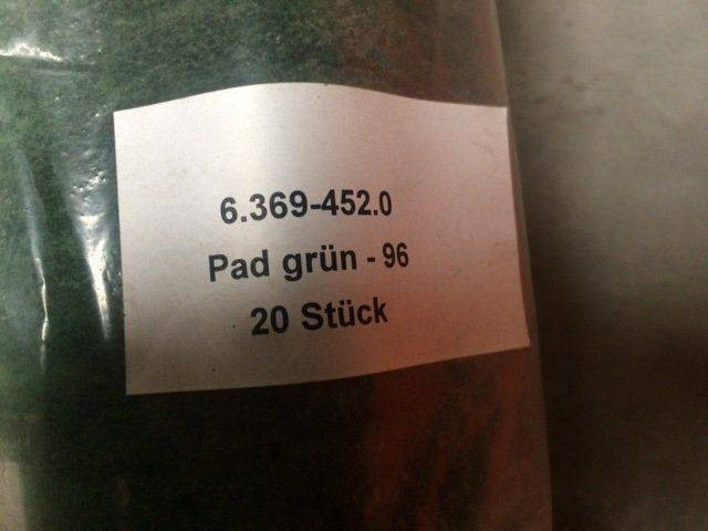 5X Kärcher Pad Green 96-20 PCS - Barredora cucharón para Maquinaria de limpieza: foto 2 5X Kärcher Pad Green 96-20 PCS - Barredora cucharón para Maquinaria de limpieza: foto 2