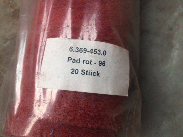 6X Kärcher Pad Red 96-20PCS - Barredora cucharón para Maquinaria de limpieza: foto 2 6X Kärcher Pad Red 96-20PCS - Barredora cucharón para Maquinaria de limpieza: foto 2
