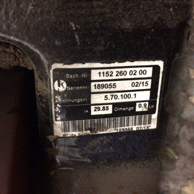 Drive Unit for Linde series 1152 - Motor y piezas para Equipo de manutención: foto 4 Drive Unit for Linde series 1152 - Motor y piezas para Equipo de manutención: foto 4