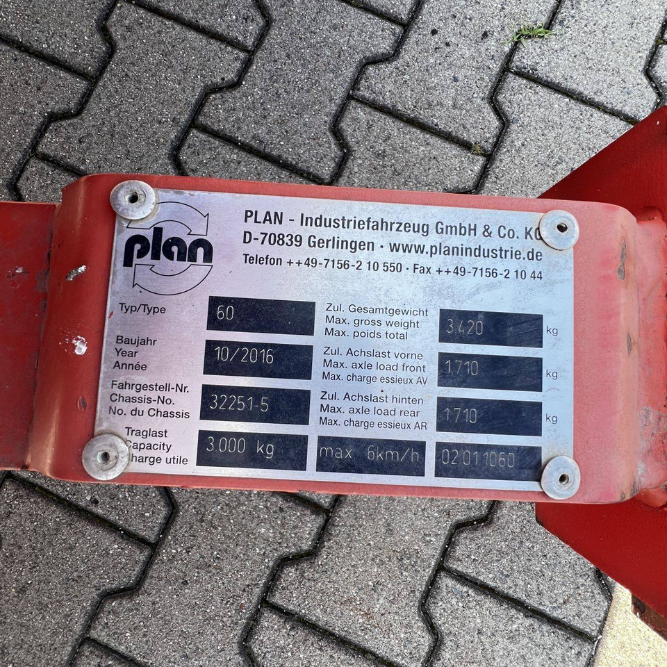 Plan Type 60-3.000 - Roll trailer: foto 2 Plan Type 60-3.000 - Roll trailer: foto 2